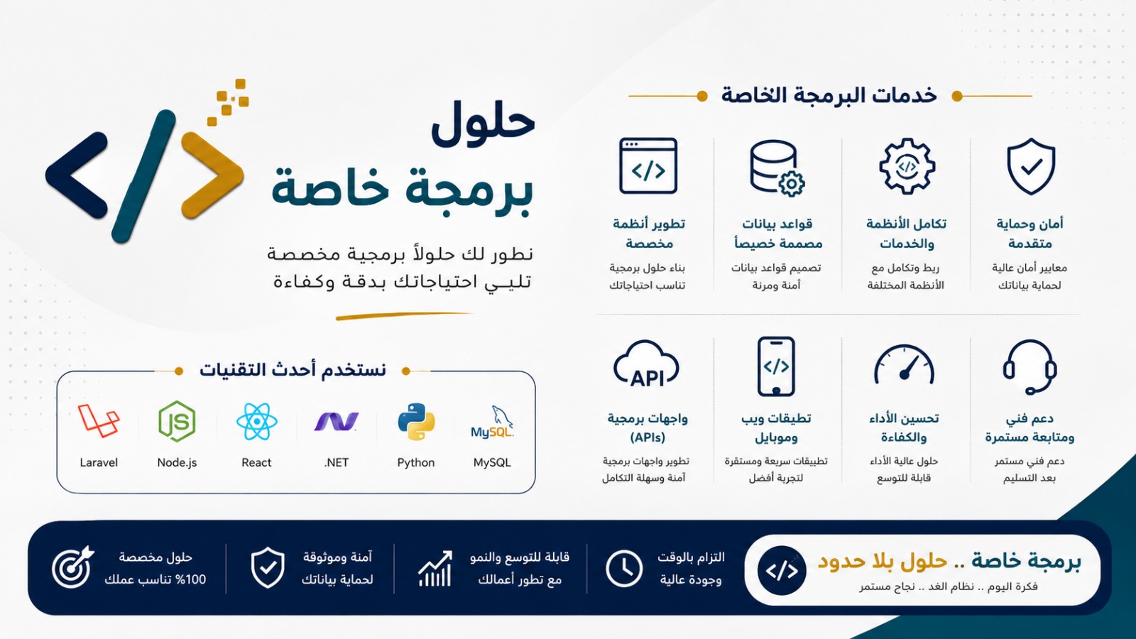 تعريف حلول البرمجة الخاصة